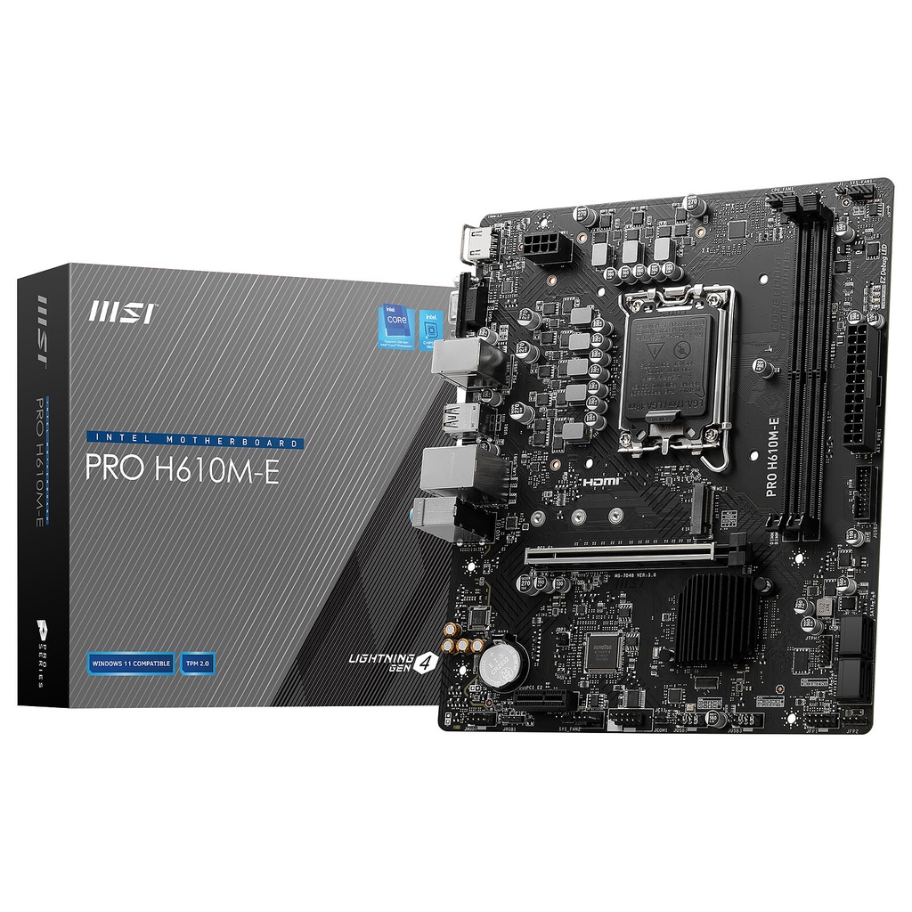 MSI PRO H610M-E DDR4
